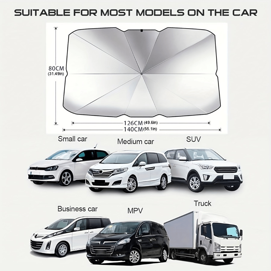🔥2025 Foldable Anti-UV Windshield Sunshade